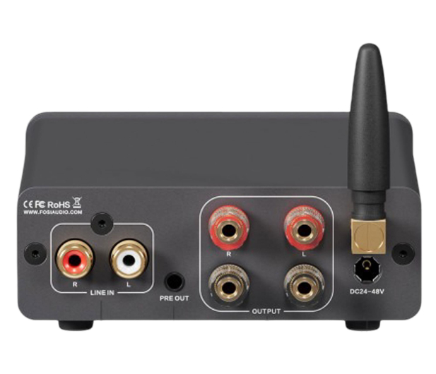 Fosi Audio Fosi Audio BT20A PRO 48V grey - Wzmacniacz audio 2.0 - 1583323 - zdjęcie 2